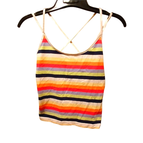 Energie Tops - Energie Multicolor Striped Camisole 90s